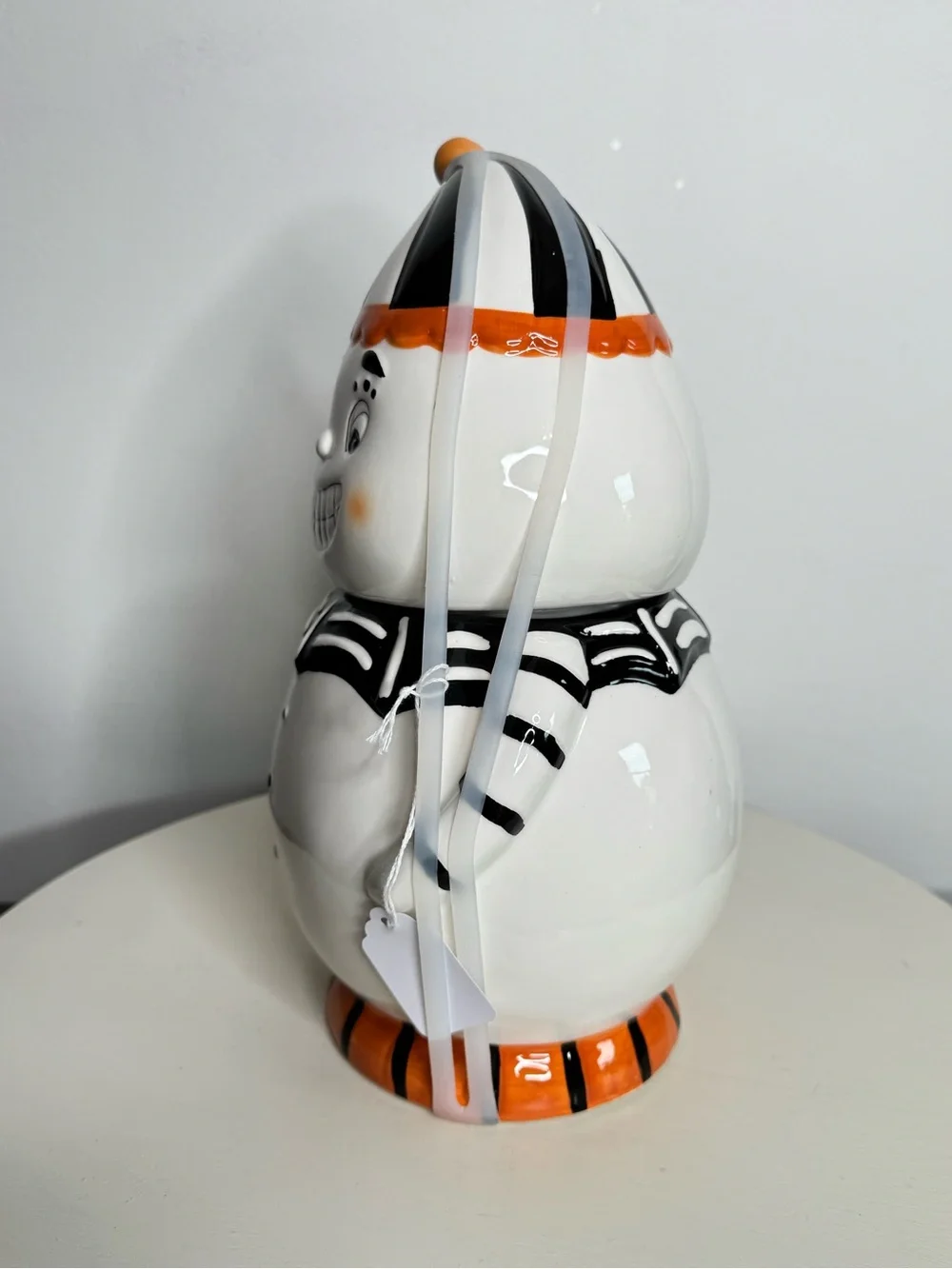 Retro Ghost Cookie Jar Jack O’Lantern Lane  Halloween Decor